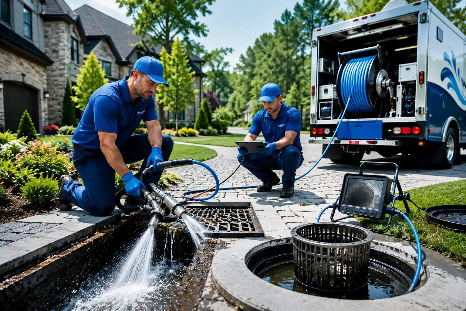 Local outdoor drain cleaning professionals in Gilbertsville, KY